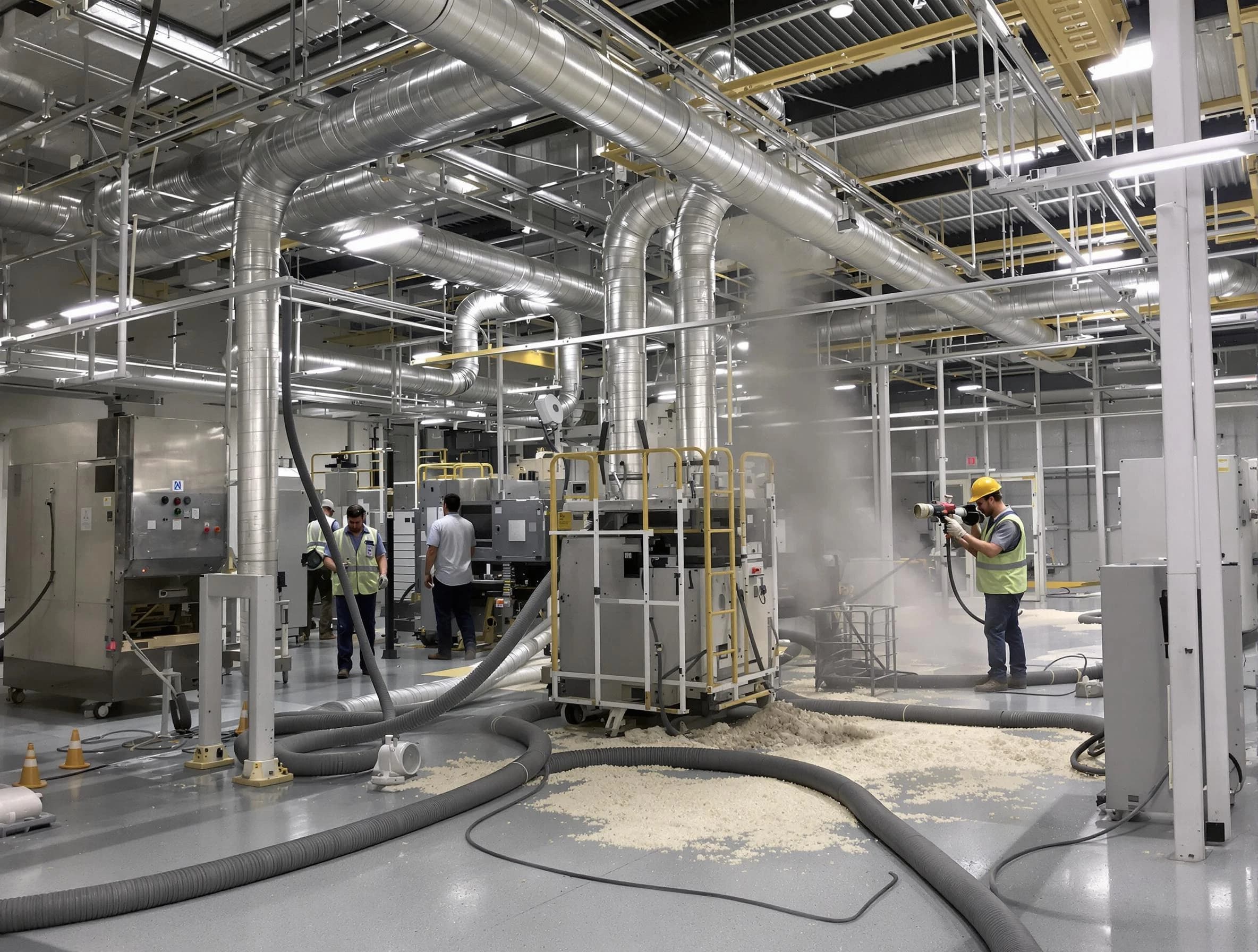 Heavy-duty industrial duct cleaning by Watertown Town Air Duct Cleaning in Watertown Town