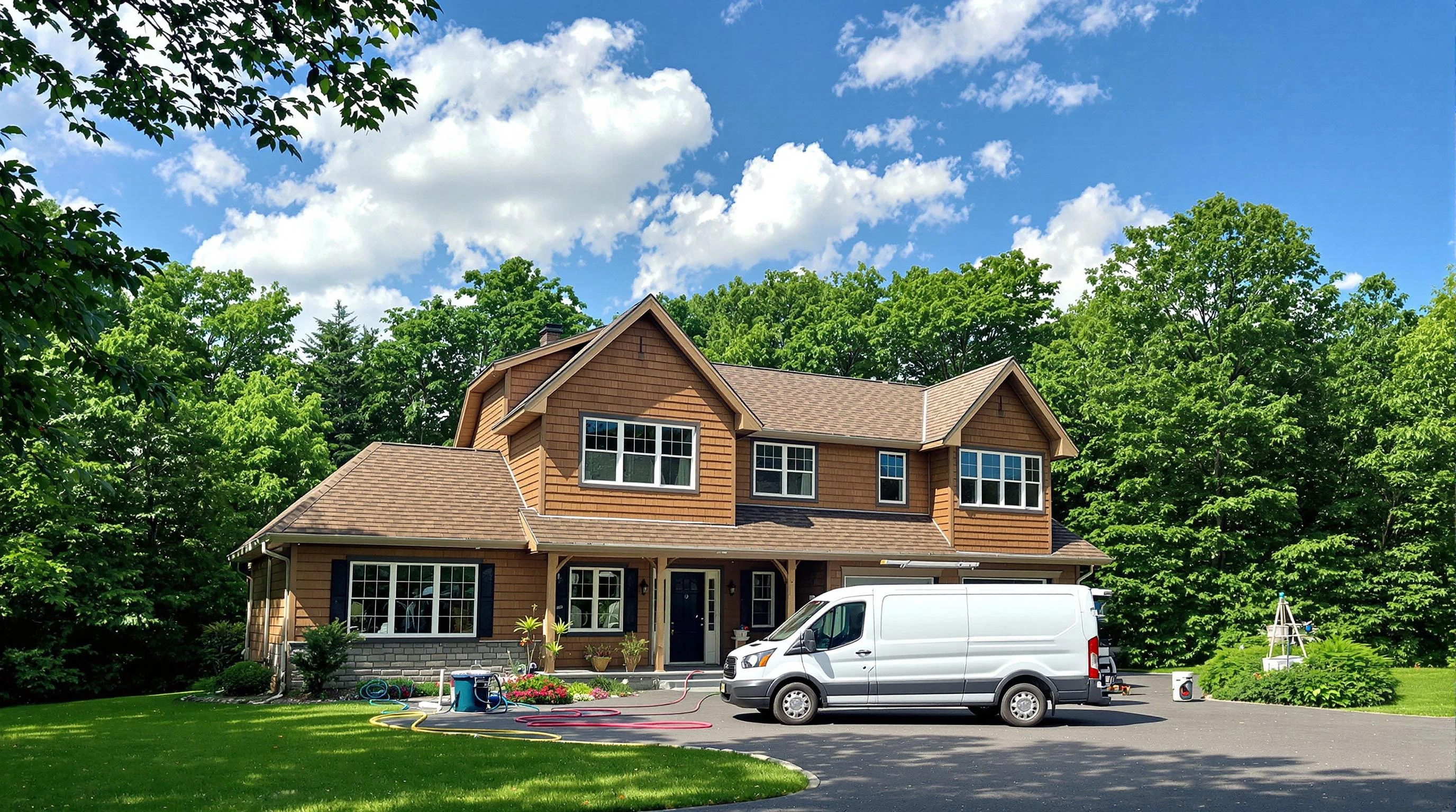 Watertown Town Air Duct Cleaning air duct cleaning crew working in Newton, MA